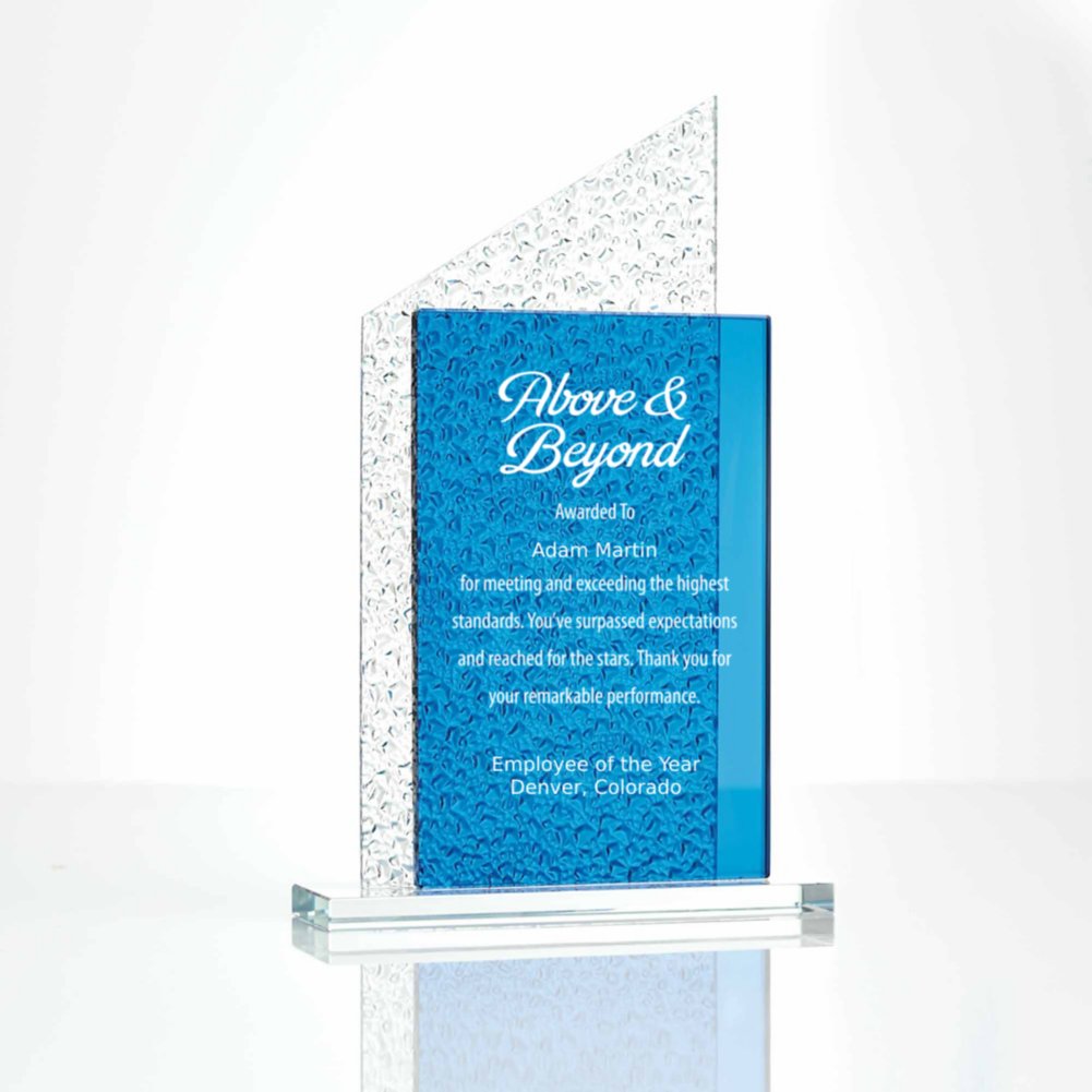 View larger image of Textured Glass Award Rectangle